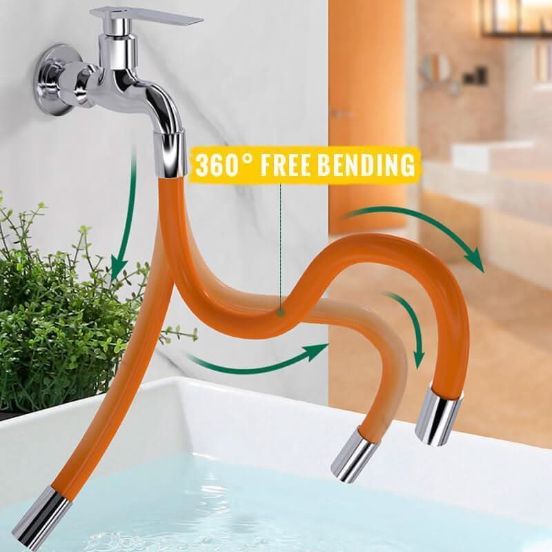 Tubo flessibile rotante – Controllo totale del getto d’acqua 
